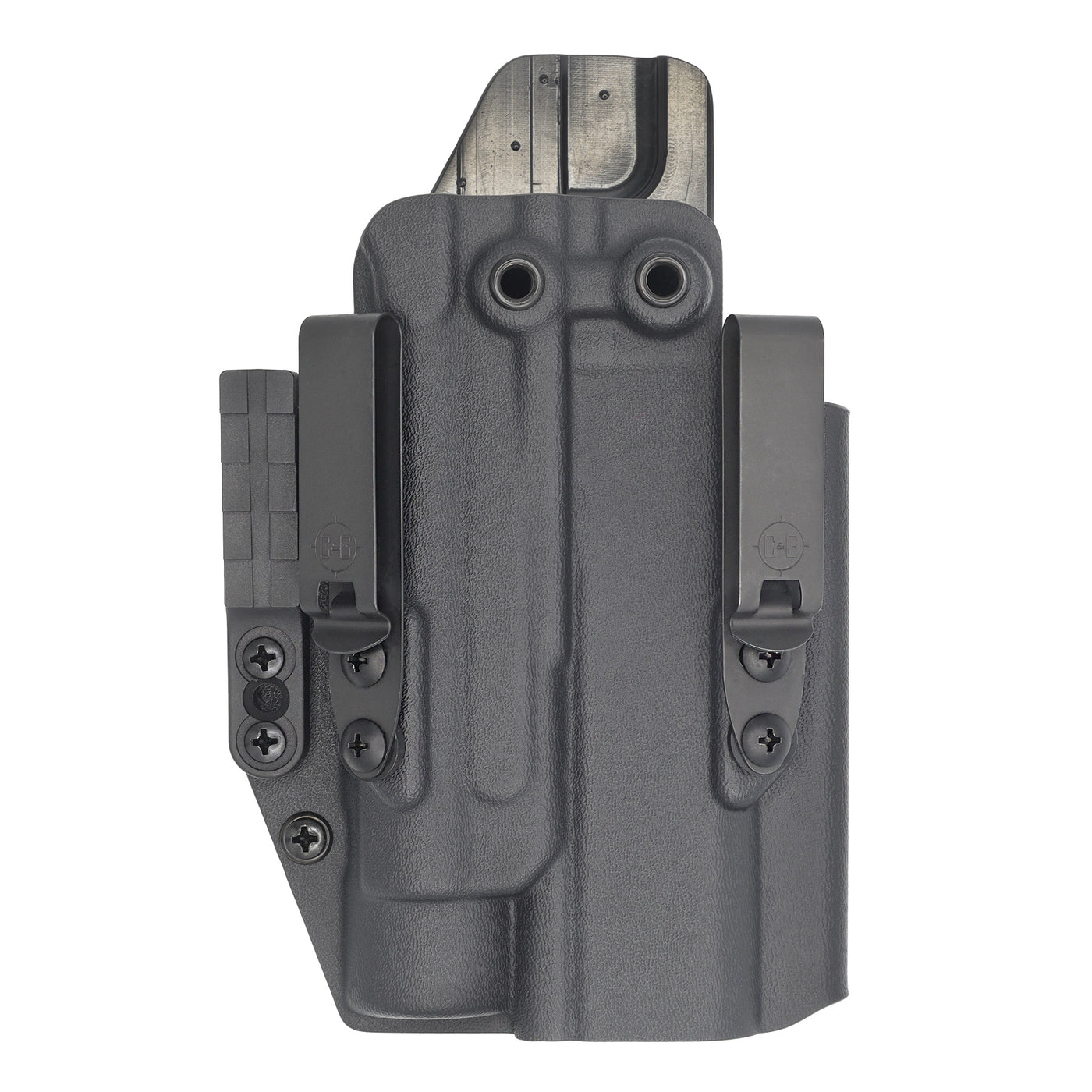 C&G Holsters custom ALPHA UPGRADE IWB Tactical staccato TLR1