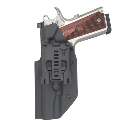 C&G Holsters custom Competition Holster that is IDPA, USPSA & 3-GUN legal for 1911 rear with gun