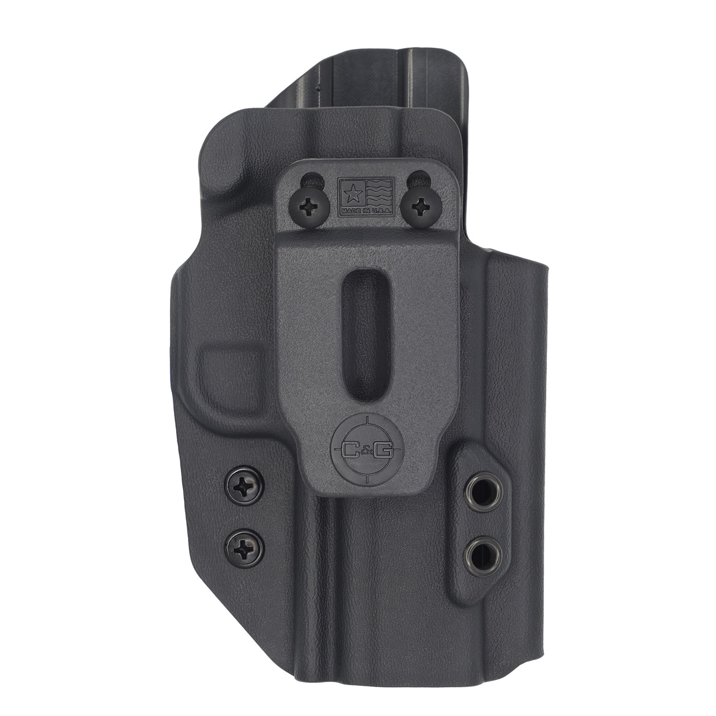 FN 509/t Tactical IWB holster. This is made my C and G Holsters out of Kydex.