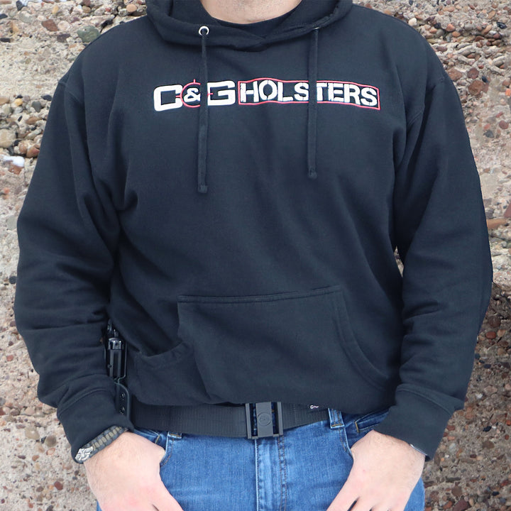Kapuzenpullover „Freedom at your Side“ | BEKLEIDUNG | C&G Holsters