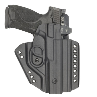 C&G Holsters quickship chest mounted system S&W M&P 9/40 holstered