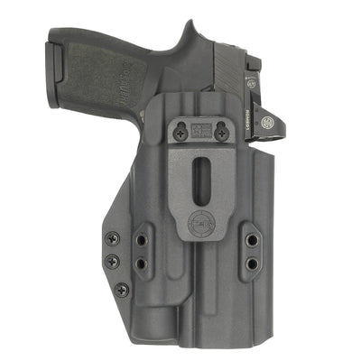 C&G Holsters Custom IWB Tactical SIG P320/c Streamlight TLR1 in holstered position