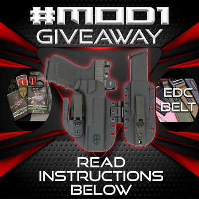 For the entire month of August, we are celebrating the success of the MOD1 Holster system