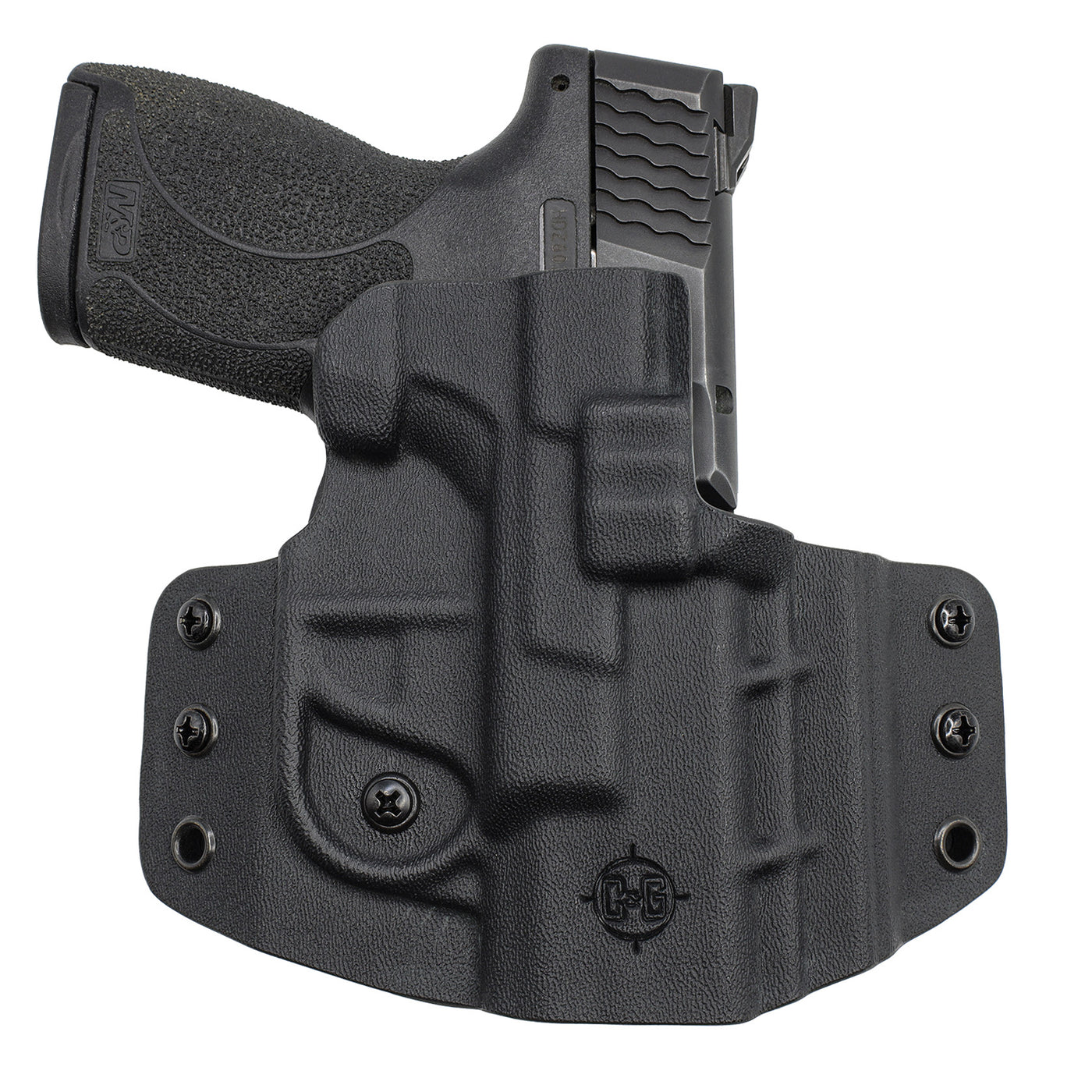 Kydex Trigger Guard For S&W M&P Shield .45 - Ambidextrous, Black, Handmade In USA