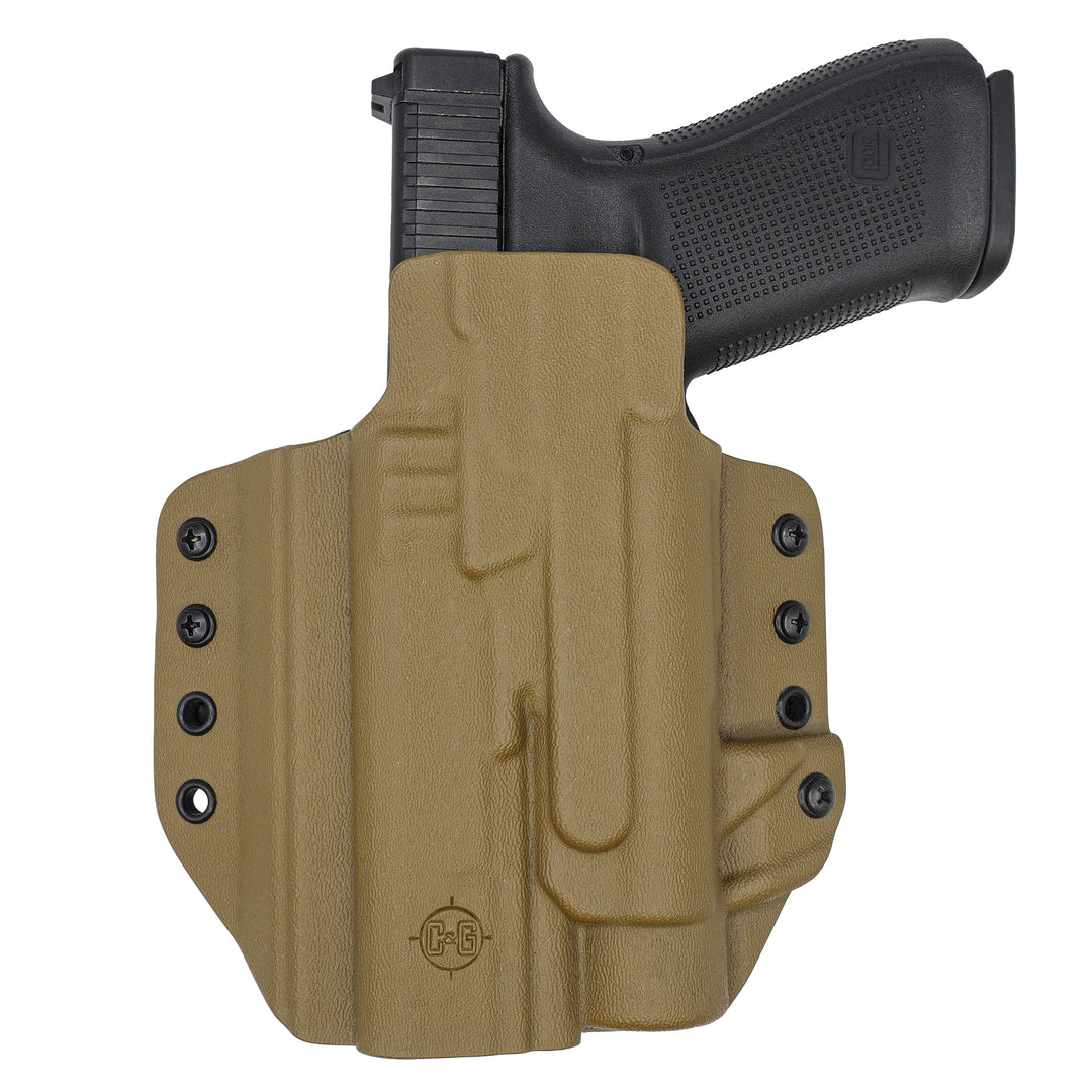 GLOCK 20/21 TLR-1/HL | Coyote Brown | OWB TACTICAL Kydex Holster