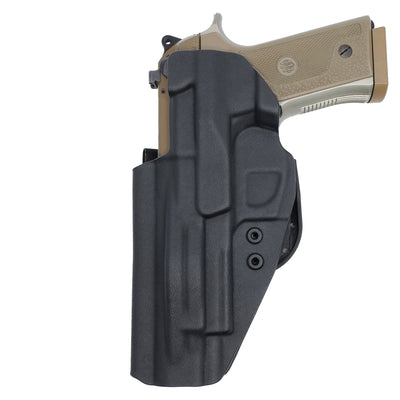 ALPHA Upgraded Holster Right Hand Back View with Gun