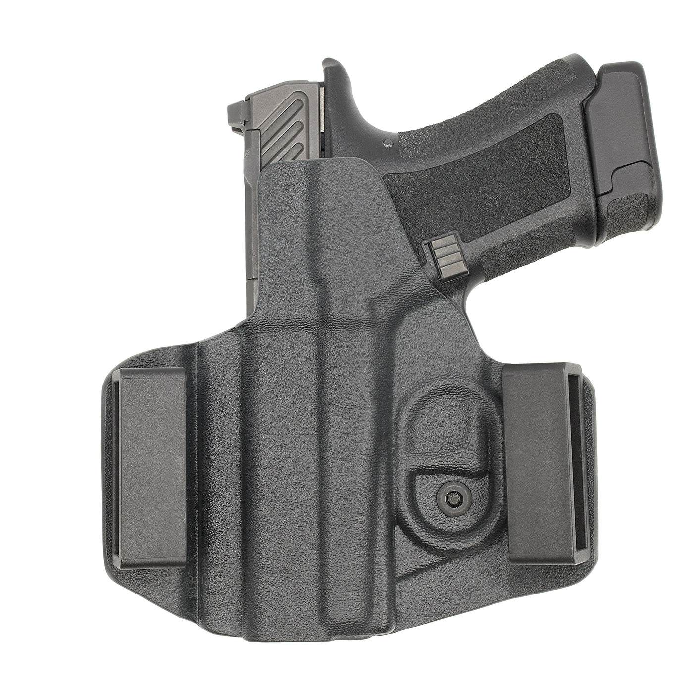 C&G Holsters Quickship OWB Covert Shadow Systems CR920 holstered back view