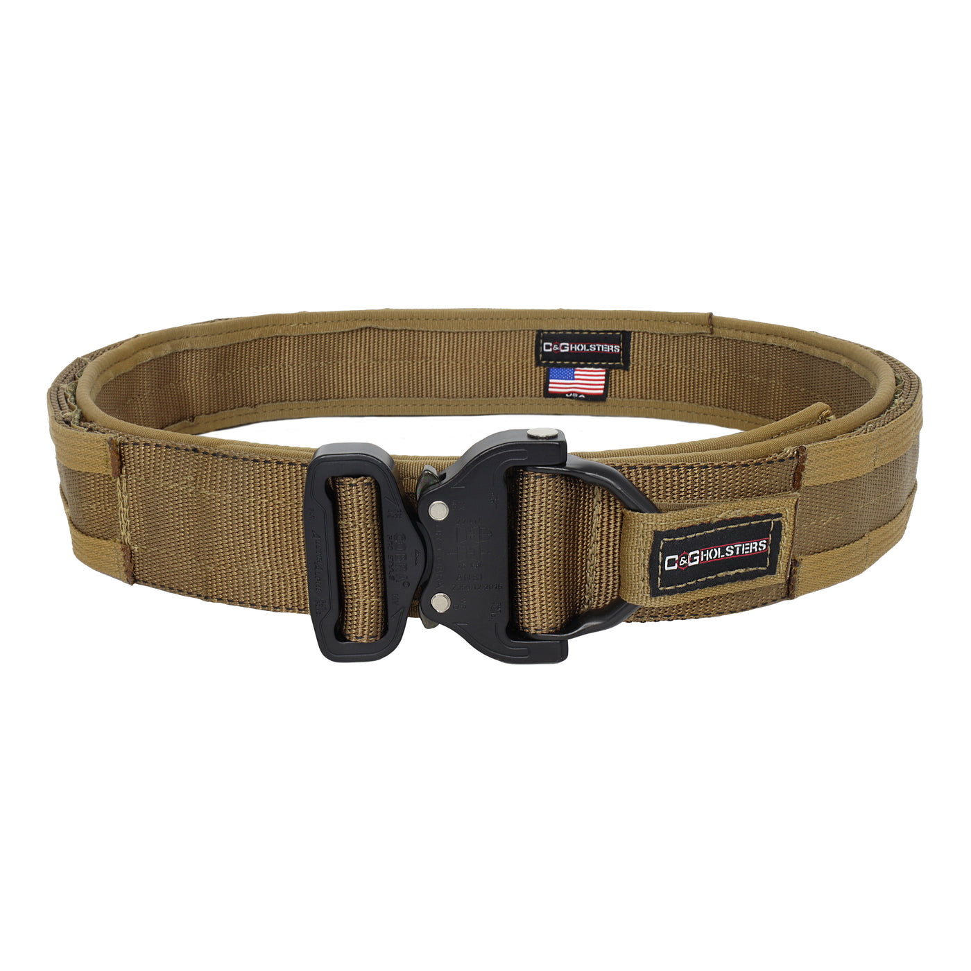C&G Holsters Coyote brown Tactical Belt