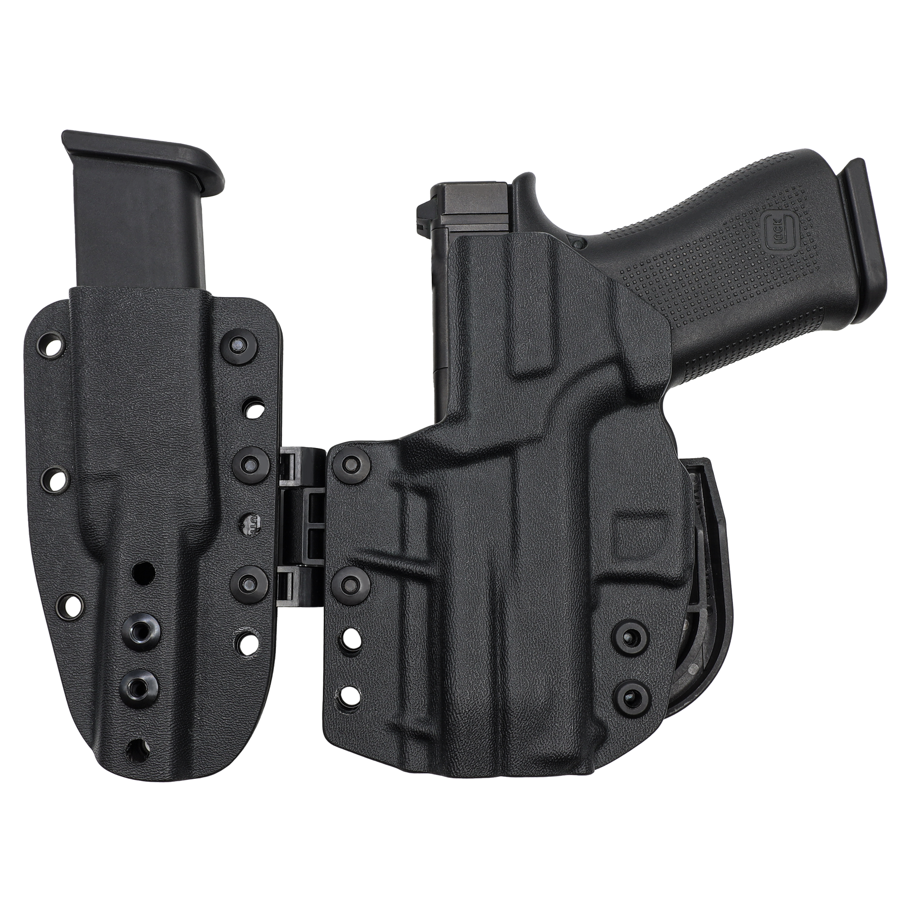 GLOCK 43 X MOS MOD1 Appendix Sidecar Kydex Holster System CUSTOM GLOCK 43 X MOS MOD1 Appendix Sidecar Kydex Holster System CUSTOM
