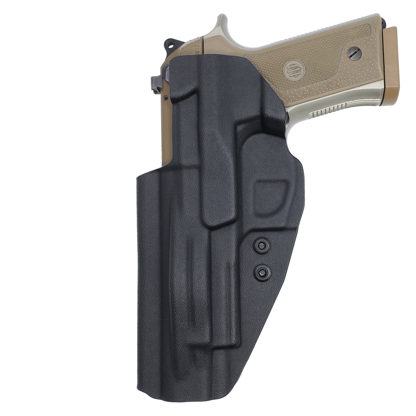 IWB Holster Right Hand Back View with Gun