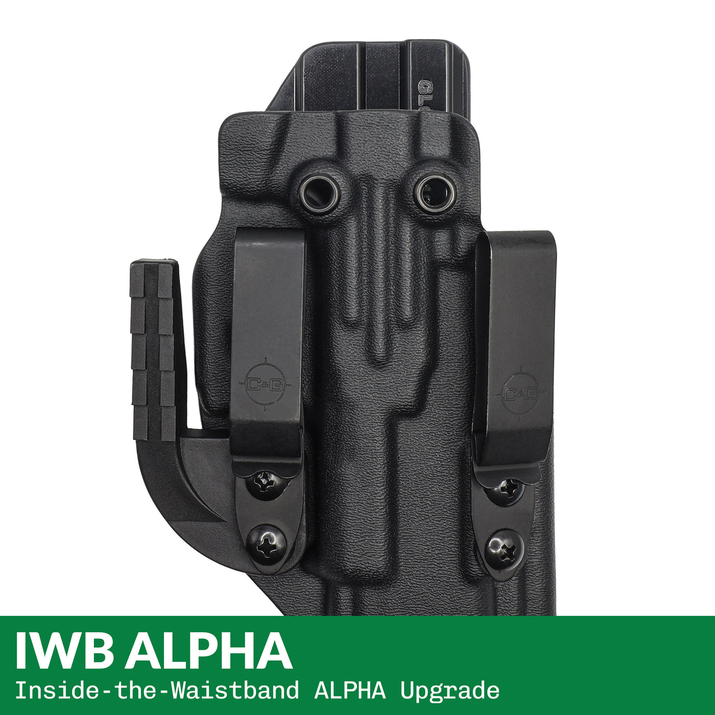 IWB COVERT/ALPHA Kydex Holster | QUICKSHIP | C&G Holsters