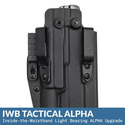 IWB TACTICAL/ALPHA Kydex Holster | CUSTOM | C&G Holsters