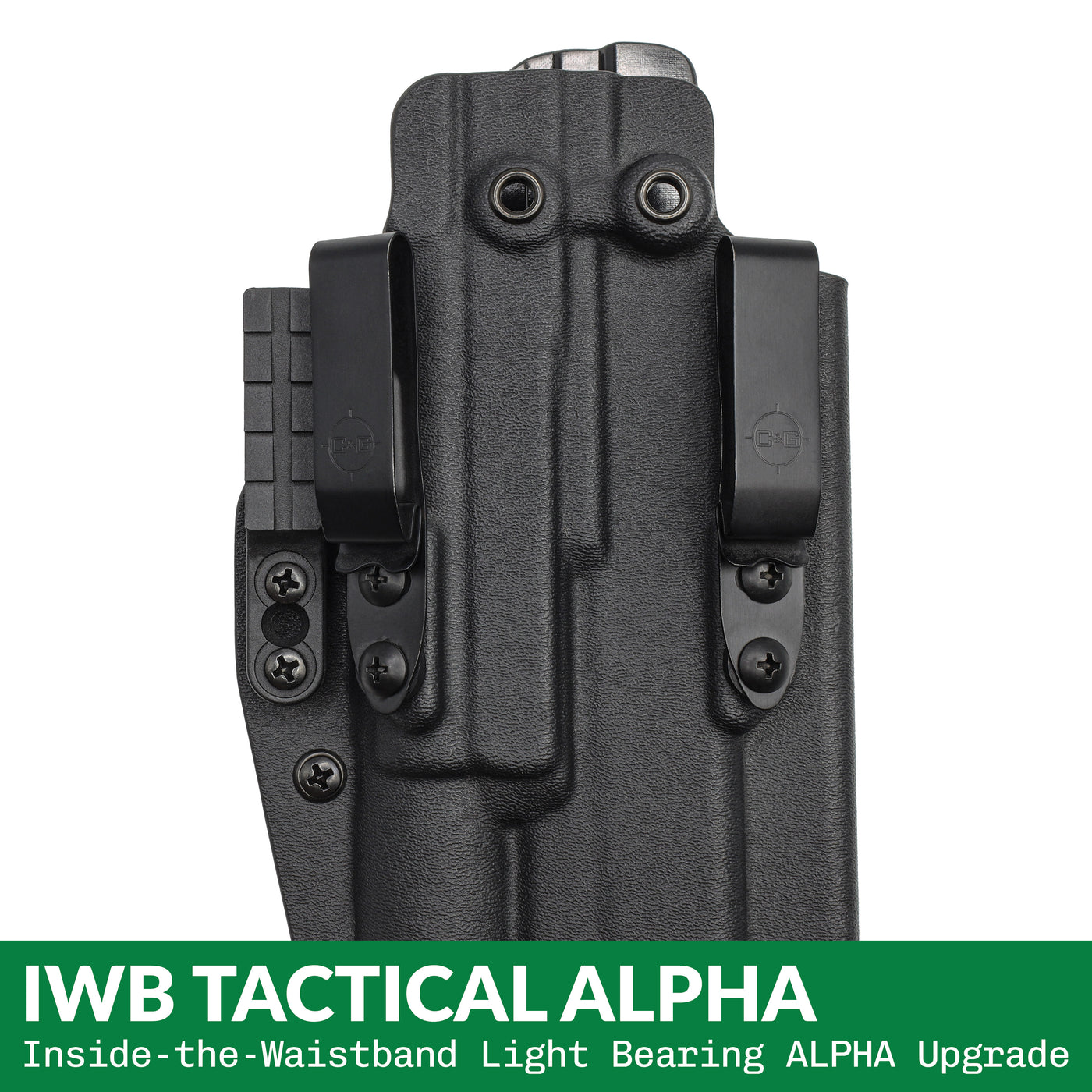 IWB TACTICAL/ALPHA Kydex -kotelo | PIKAALUETTA | C&amp;G kotelot 