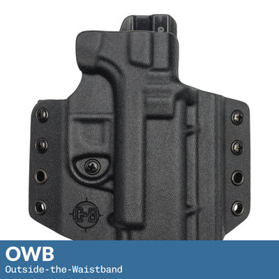 OWB COVERT Kydex Holster | CUSTOM | C&G Holsters