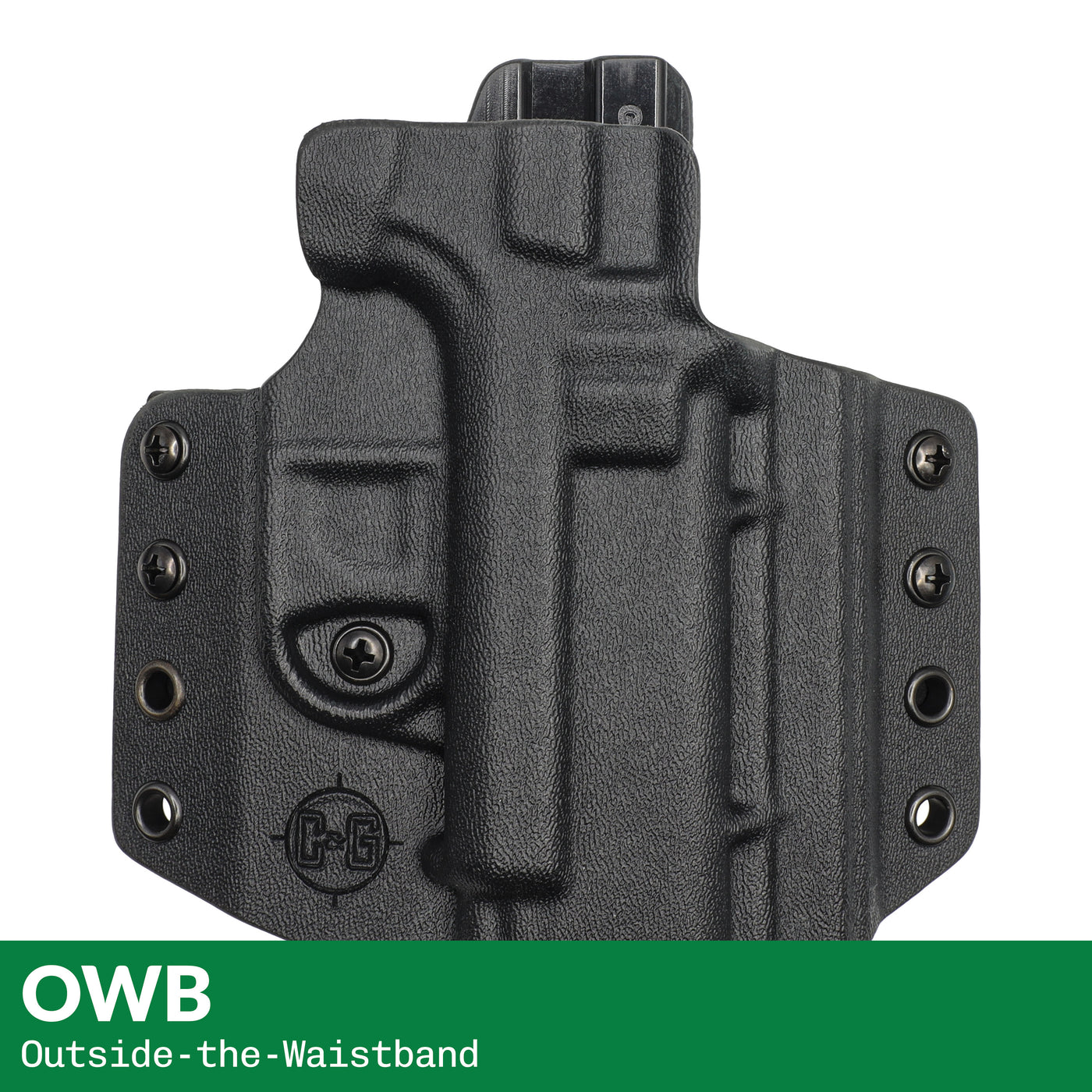 OWB COVERT Kydex Holster | QUICKSHIP | C&G Holsters