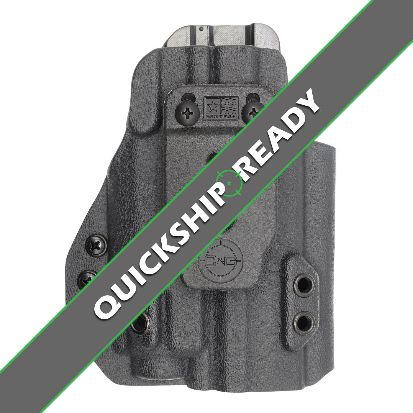 C&G Holsters Quickship IWB Tactical SIG P320/c streamlight TLR8