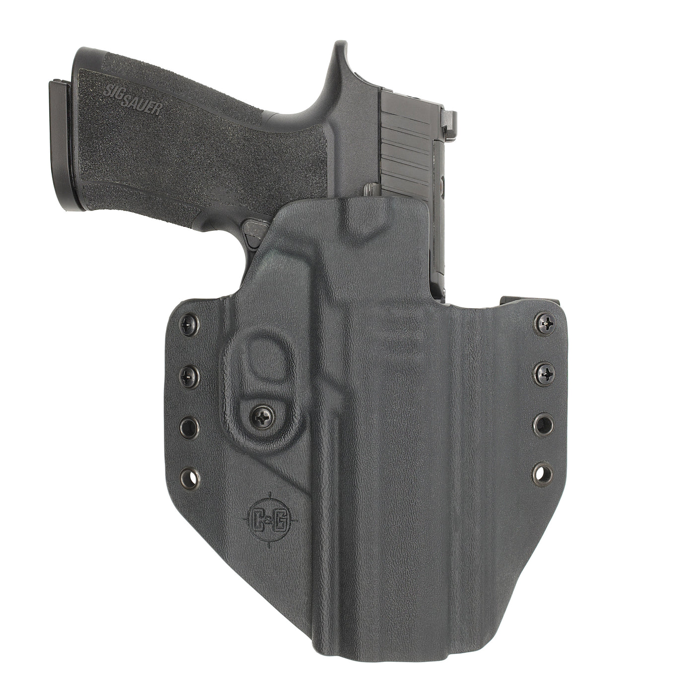 C&G Holsters Custom OWB Covert P320-XTEN holstered