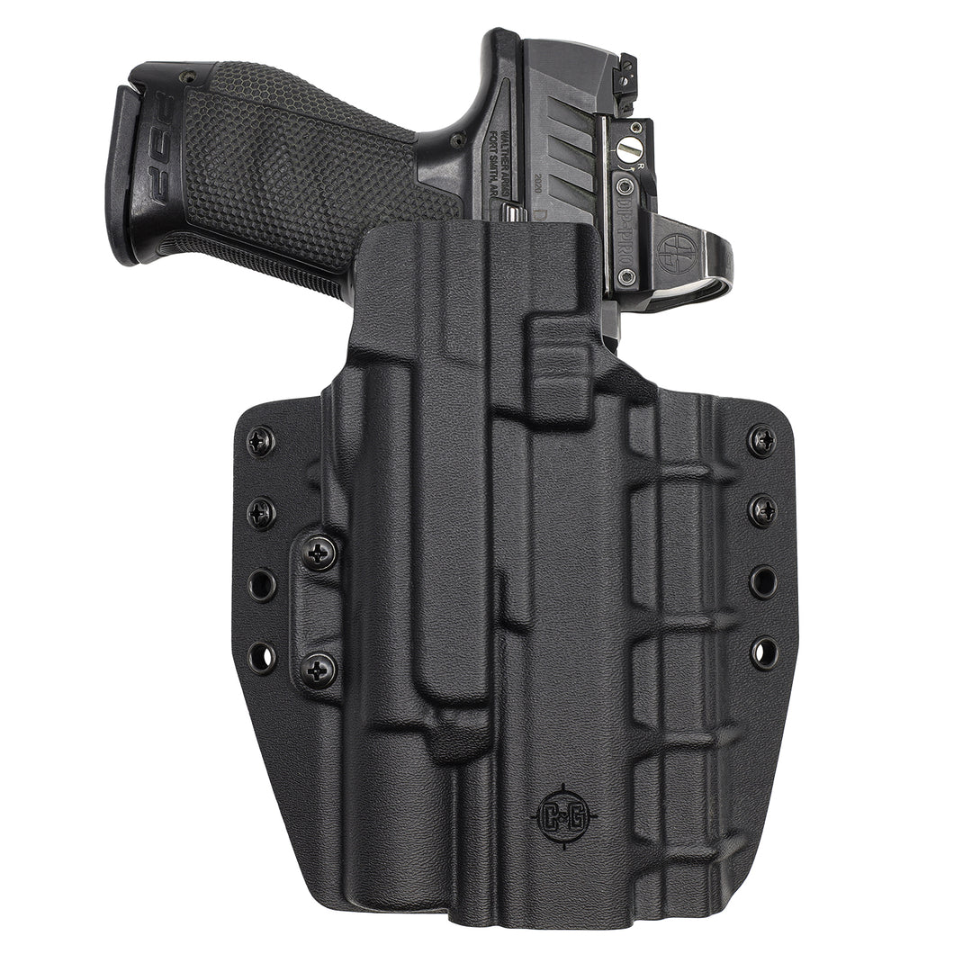 Tulster Contour OWB Kydex Holster For Walther PDP Compact 4 Inch - Right Hand, Optic Ready, Adjustable Retention
