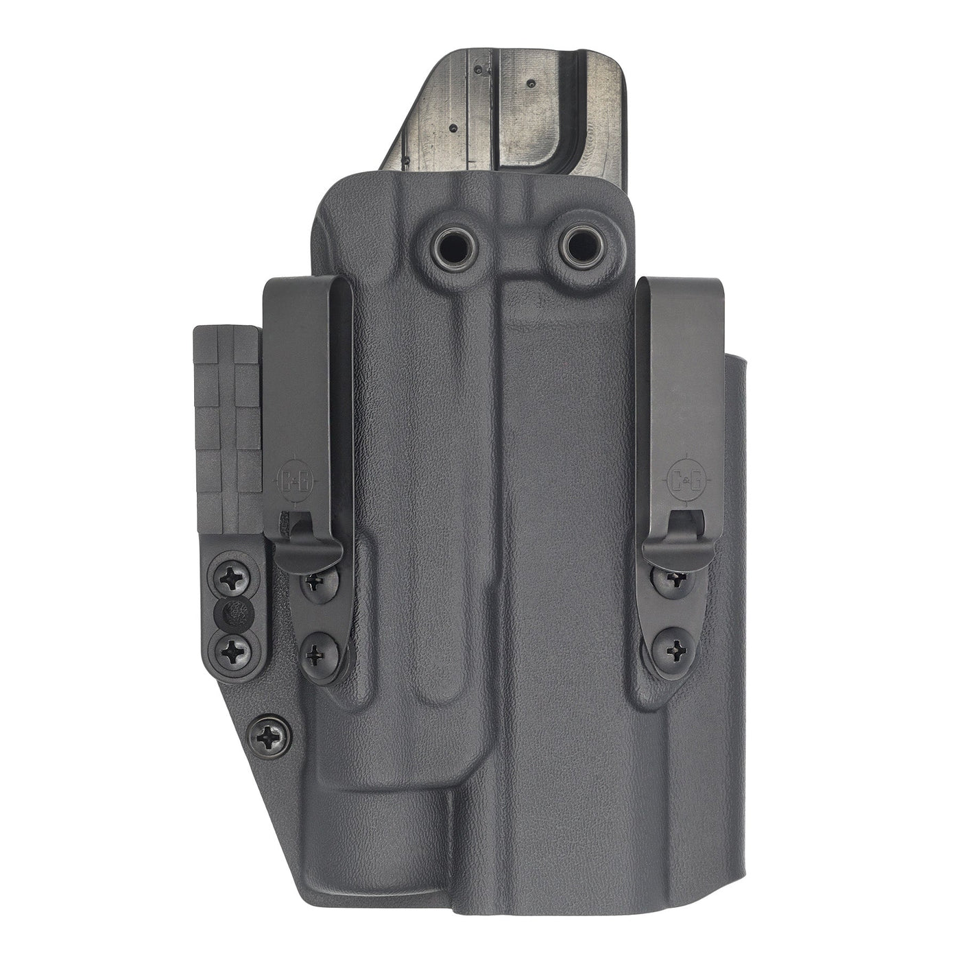 C&G Holsters custom ALPHA UPGRADE IWB Tactical 1911 DS Prodigy TLR1