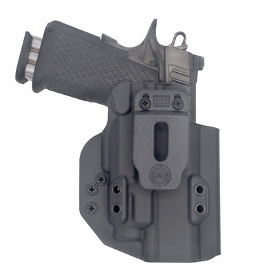 C&G Holsters custom IWB Tactical 1911 DS Prodigy Streamlight TLR7/a in holstered position