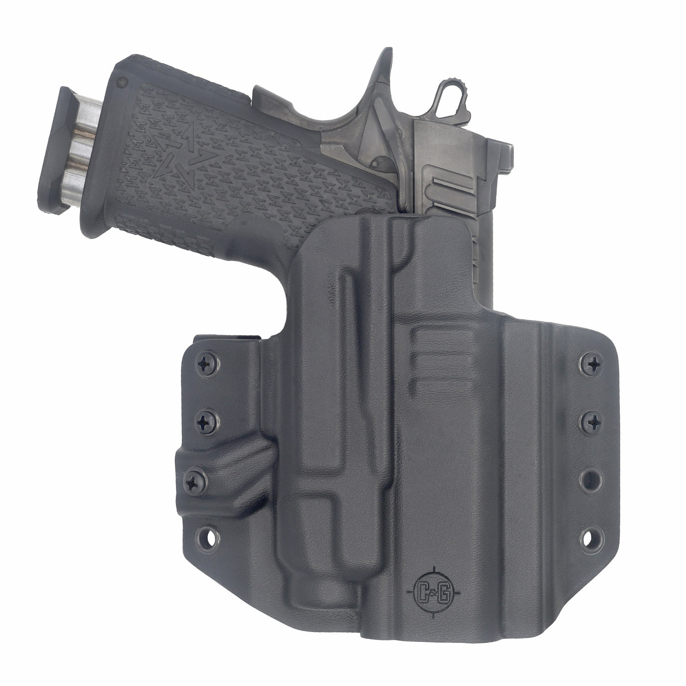 Outlaw Holsters OWB Kydex Holster For Pistols With Streamlight TLR-7/TLR-7A - Kryptek Typhon Camo