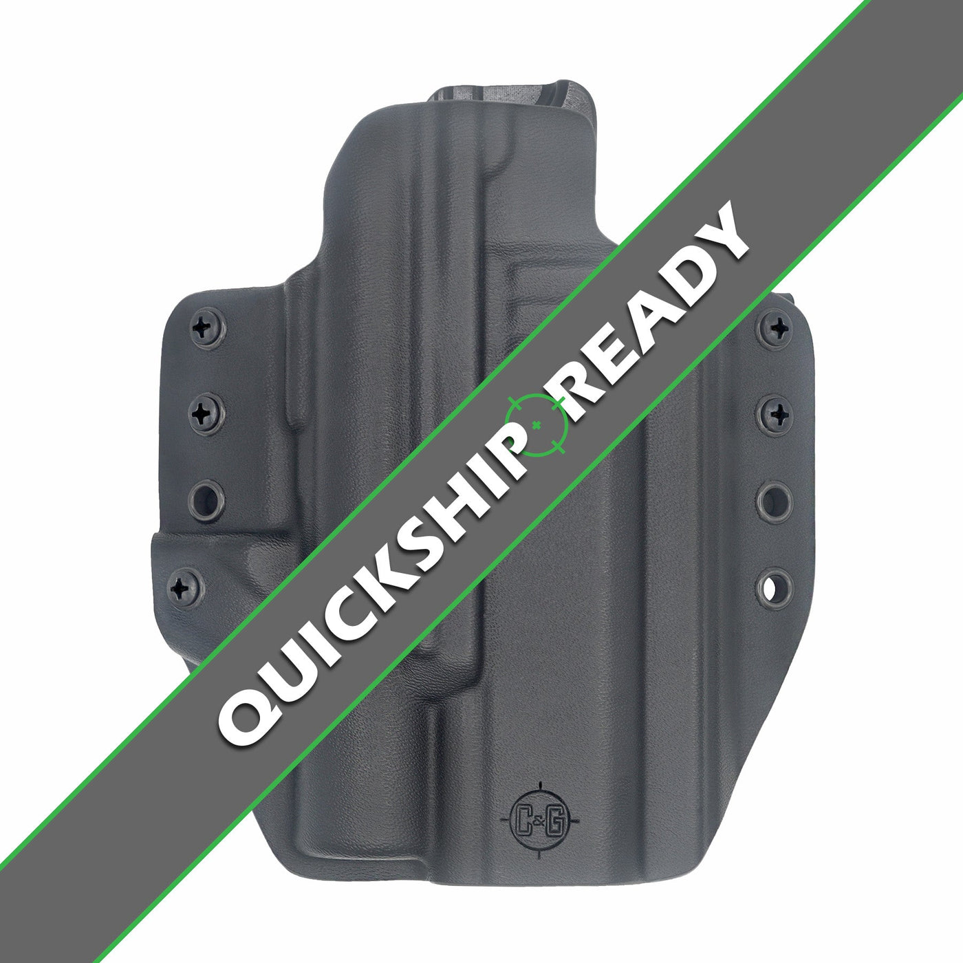 C&G Holsters Quickship OWB Tactical 1911 DS Prodigy Surefire X300