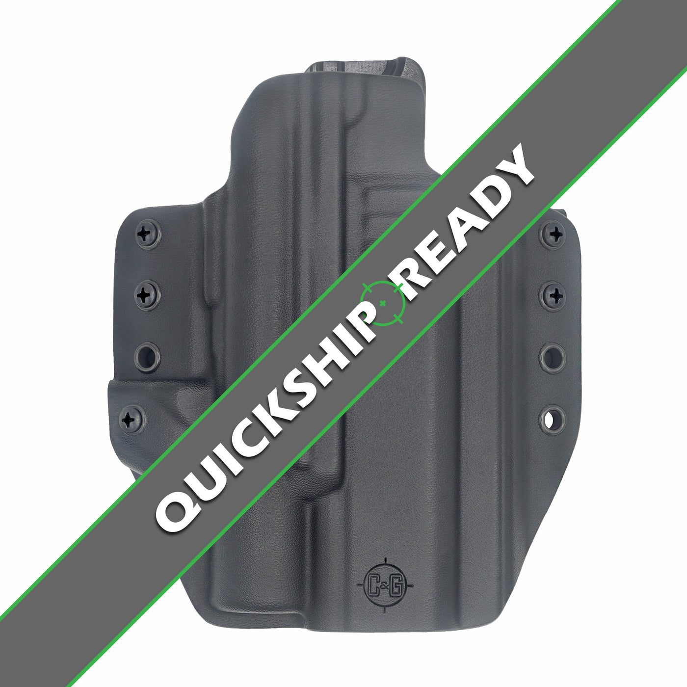 C&G Holsters Quickship OWB Tactical 1911 Surefire X300