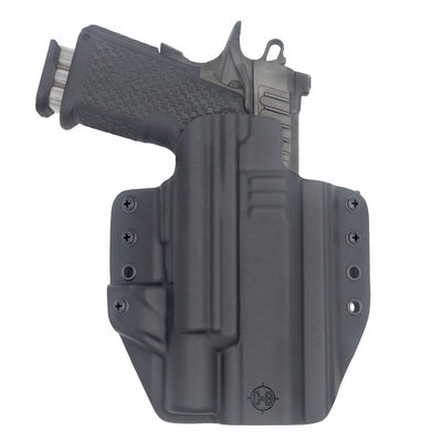 C&G Holsters Quickship OWB Tactical 1911/2011 Surefire X300 in holstered position