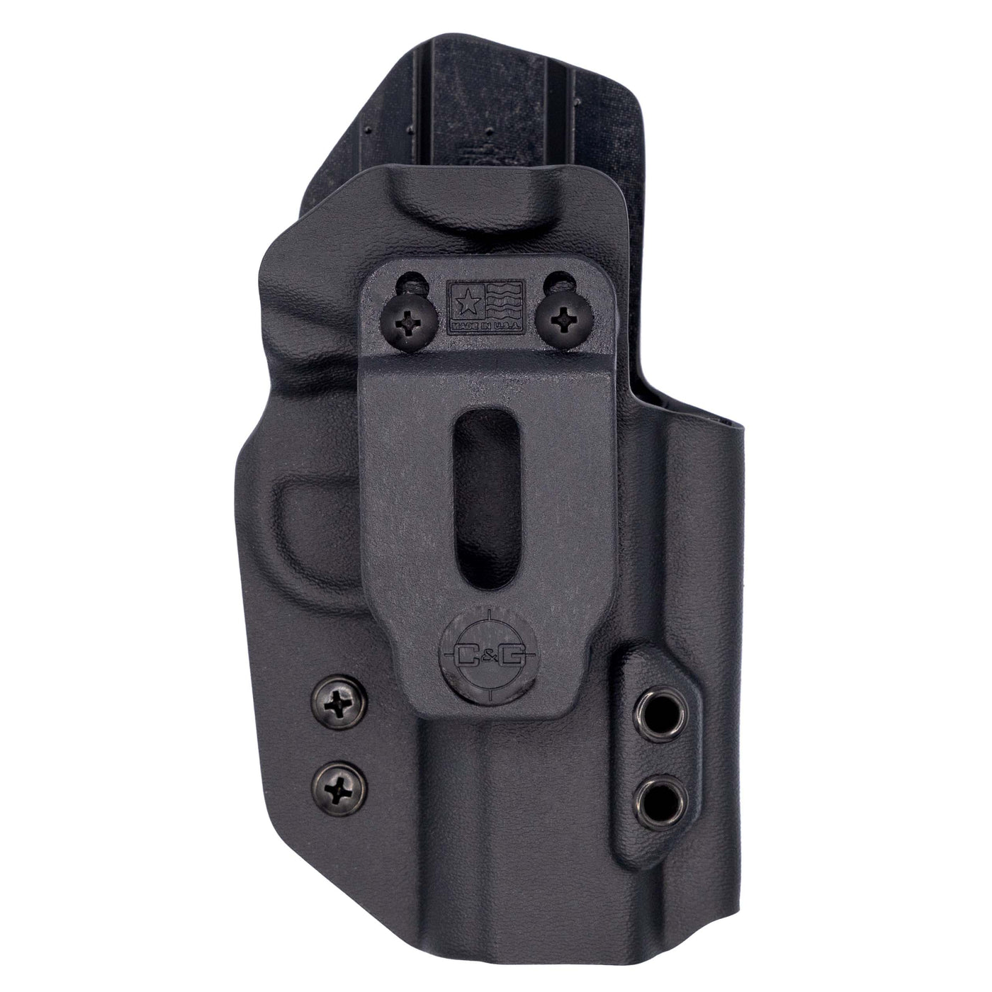 1911 3.5" IWB Covert Kydex Holster with the Quickship banner overlay showing that it ships within 0-5 business days