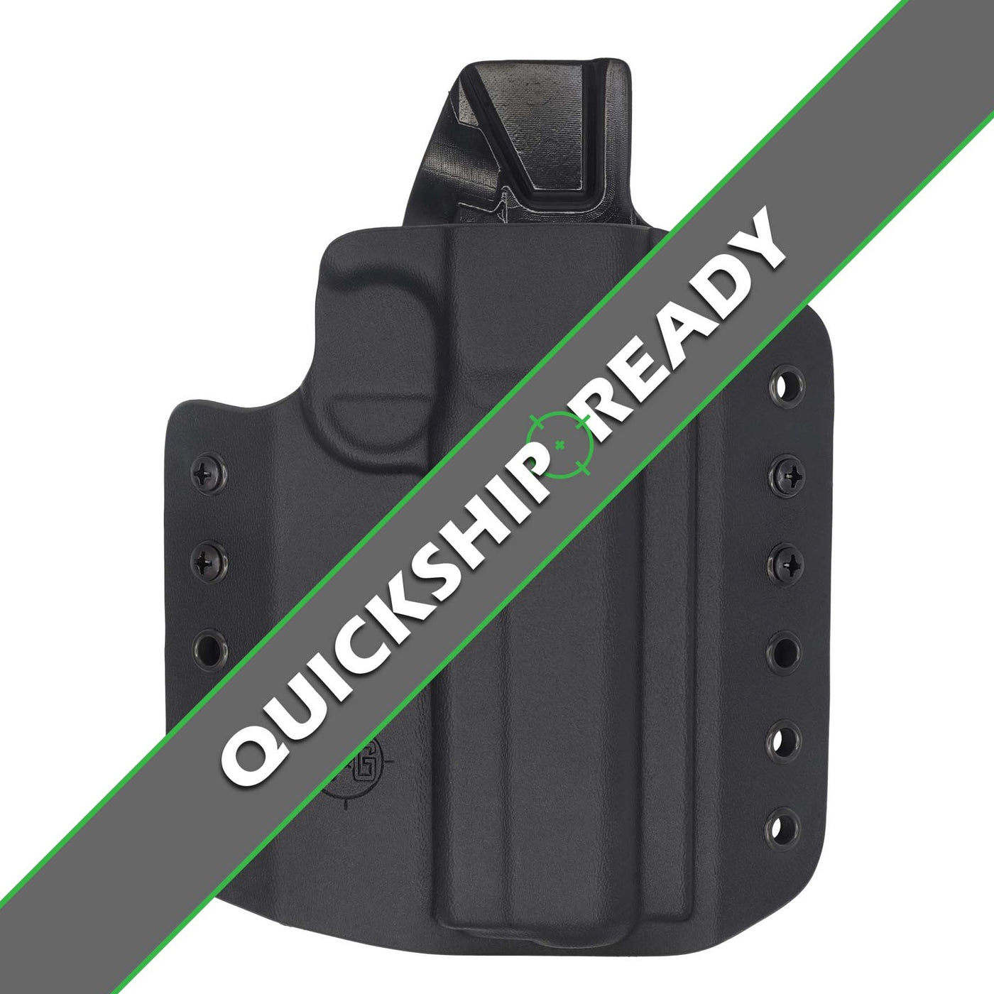 Shown is the quickship C&G Holsters OWB Outside the waistband Holster for the Springfield TRP 1911.