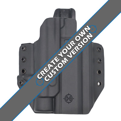 C&G Holsters custom OWB tactical 1911 DS Prodigy TLR1