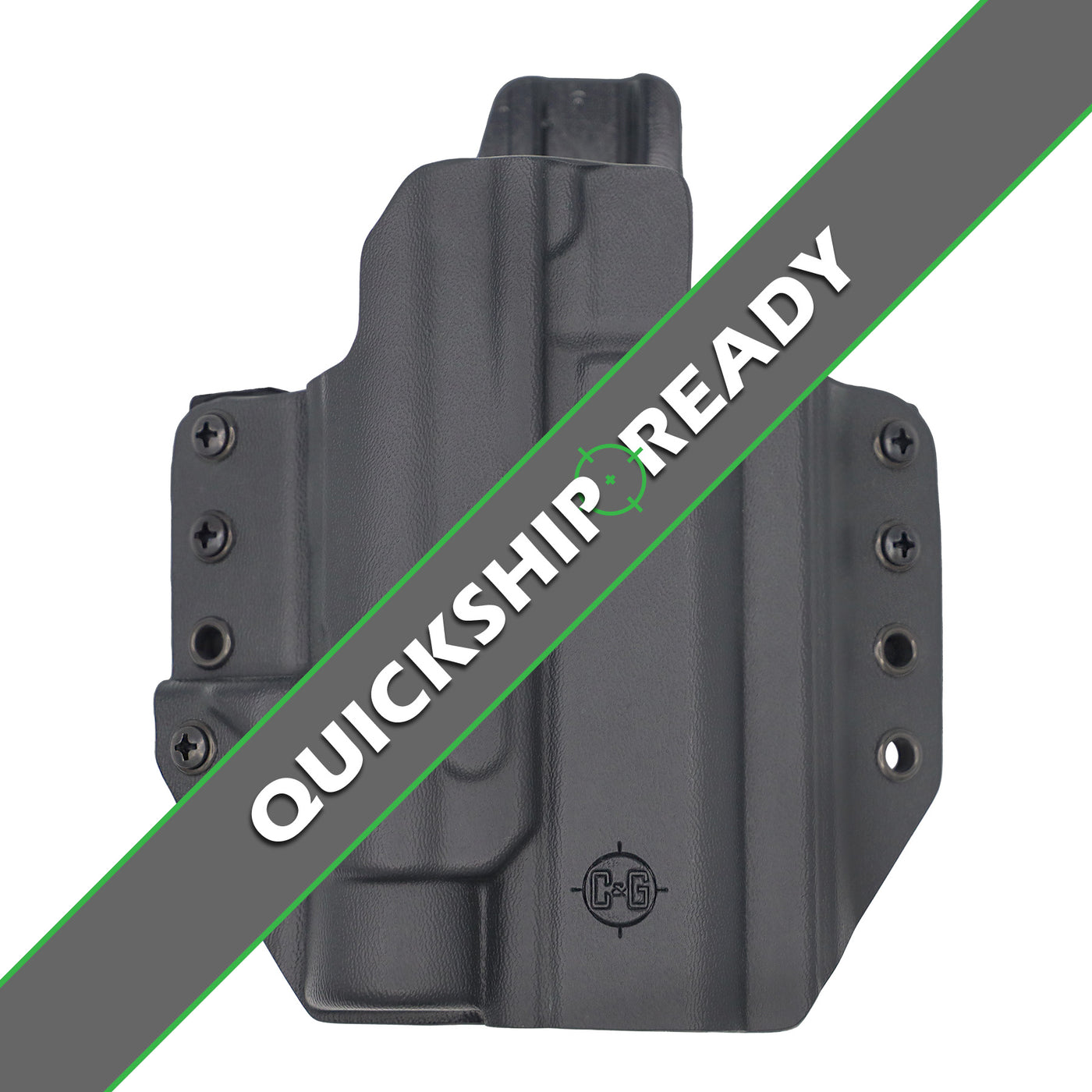 C&G Holsters Quickship OWB Tactical 1911/2011 Streamlight TLR1