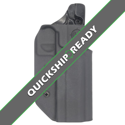 Shown is a quickship C&G Holsters Competition Starter Kit that is IDPA, USPSA & 3-GUN legal for STI STACCATO 2011