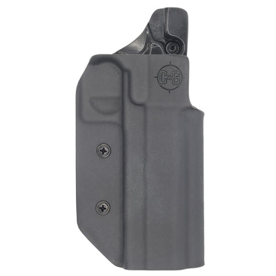 Shown is a quickship C&G Holsters Competition Starter Kit that is IDPA, USPSA & 3-GUN legal for STI STACCATO 2011