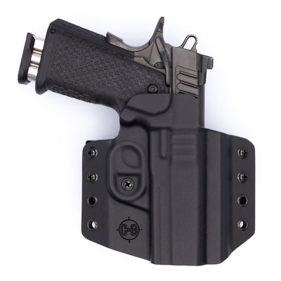 Adjustable retention holster for Staccato C2. 
