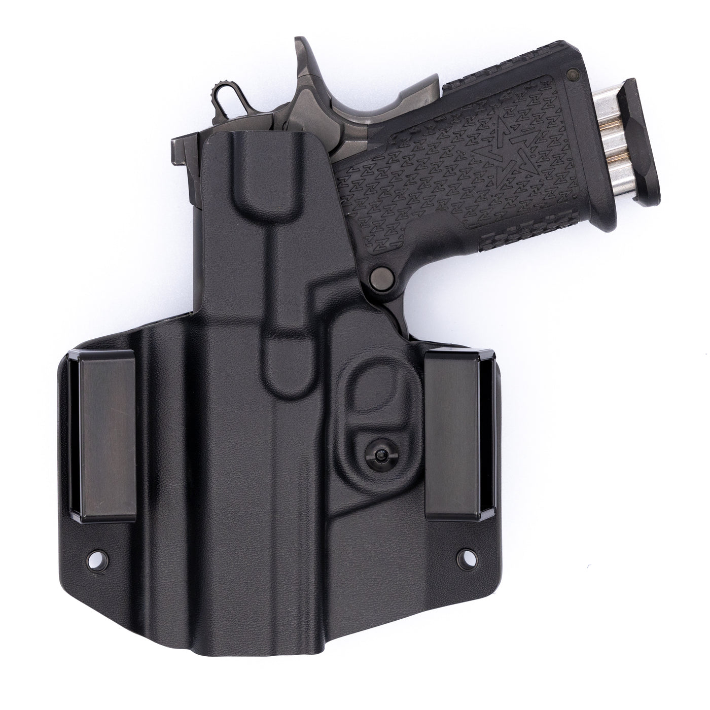 Adjustable retention holster for Staccato C2. 