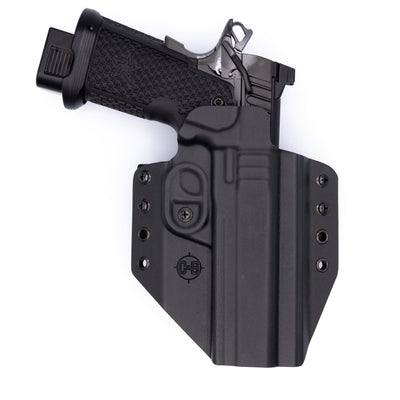 Adjustable retention holster for Staccato XC.