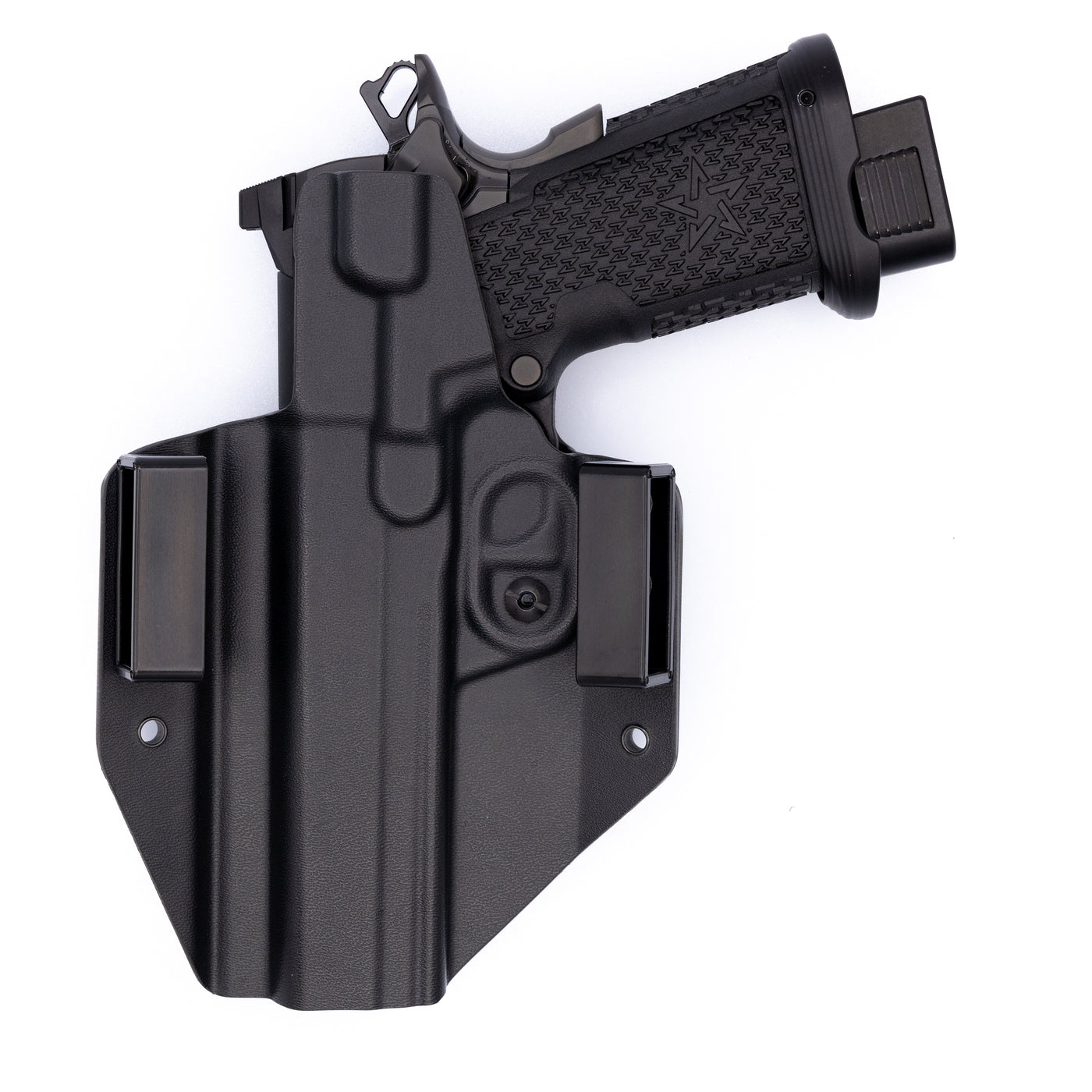 C&G Holsters OWB Covert adjustable retention holster for Staccato XC.