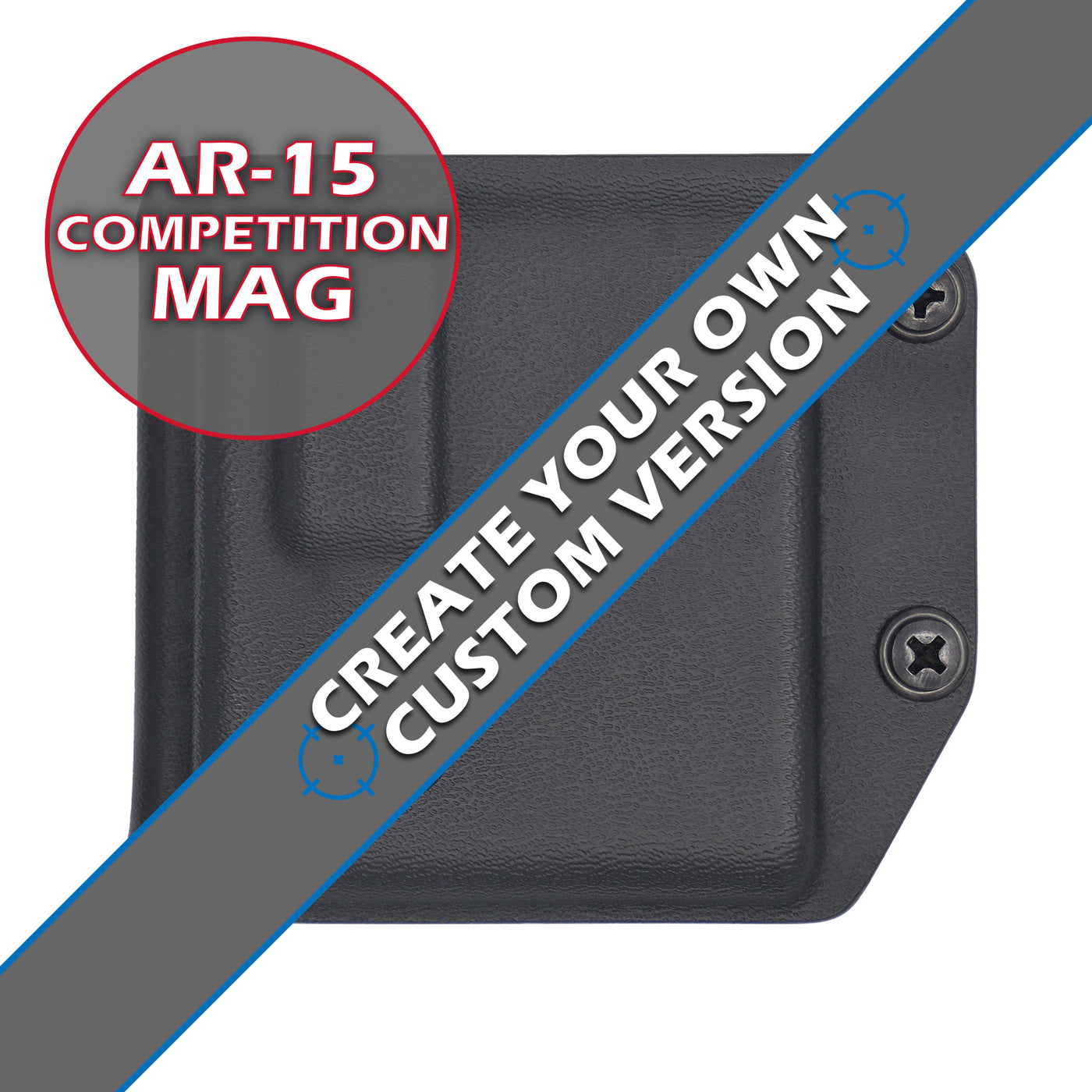 This is a custom C&G Holsters Competition Kydex AR-15 Mag Holster.