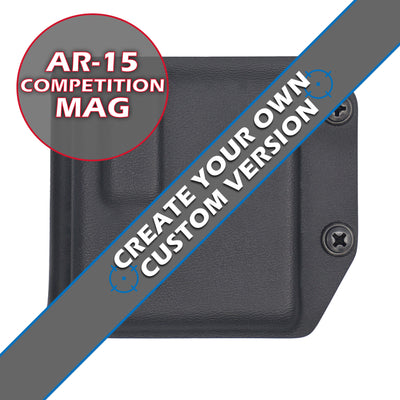 This is a custom C&G Holsters Competition Kydex AR-15 Mag Holster.