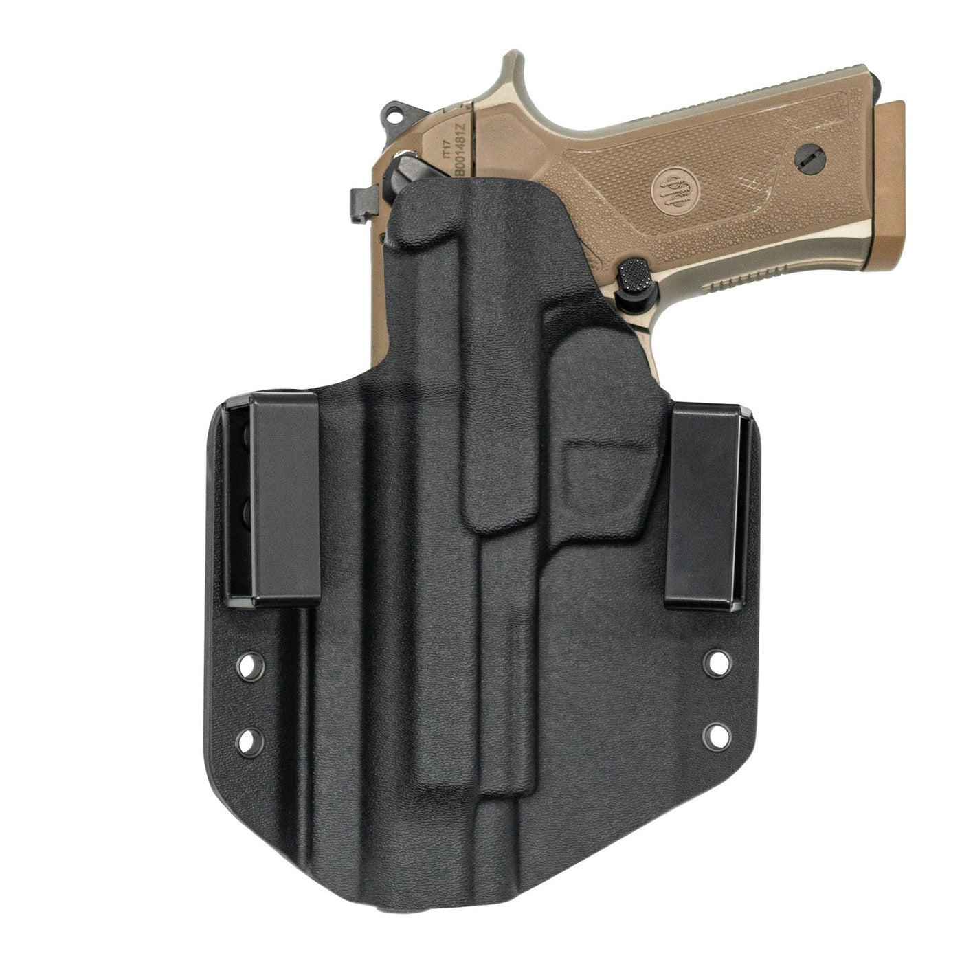 C&G Holsters rear view OWB Outside the waistband Holster for the Beretta M9A1 M9A3 and Vertec