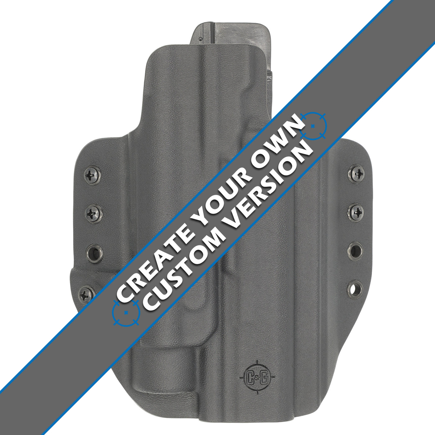 C&G Holsters custom OWB Tactical Beretta Streamlight TLR-1