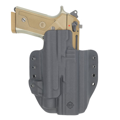 C&G Holsters Quickship OWB Tactical Beretta TLR1 in holstered position