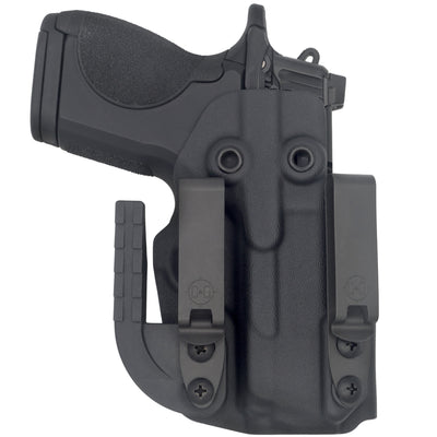 This is the C&G Holsters Alpha Inside the waistband Covert series holster for the Smith & Wesson CSX in right hand and black.