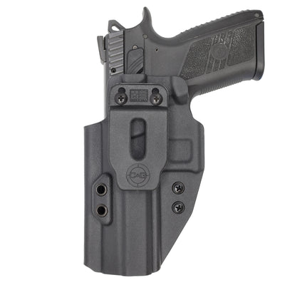 C&G Holsters custom IWB Covert CZ P09 in holstered position LEFT HAND