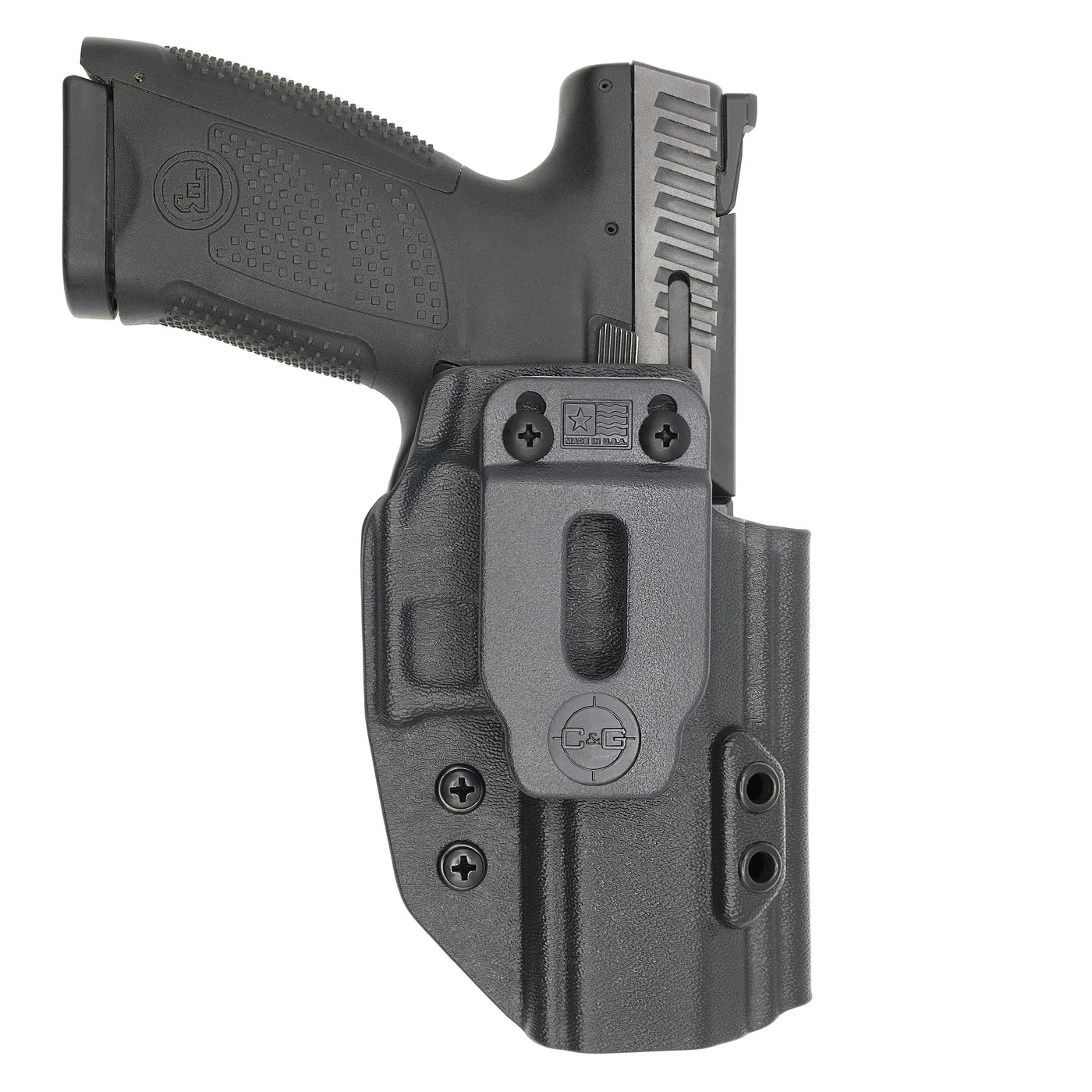 C&G Holsters Quickship IWB Covert CZ P10C holstered