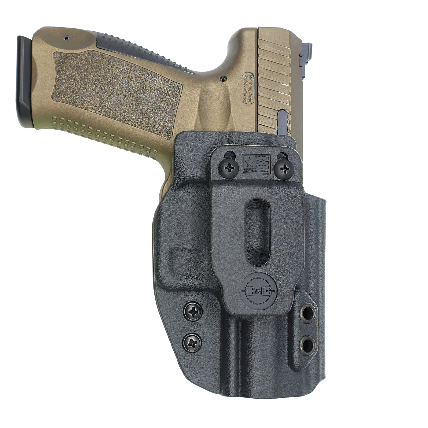 C&G Holsters Custom IWB Covert Canik 3.6" holstered