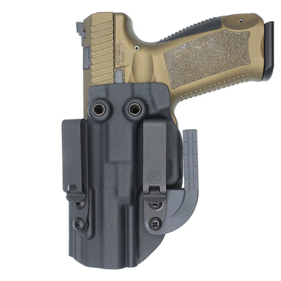 C&G Holsters Quickship IWB ALPHA UPGRADE Covert Canik 4.1" holstered LEFT HAND