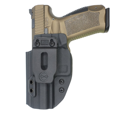 C&G Holsters custom IWB Covert Canik 4.1" holstered LEFT HAND