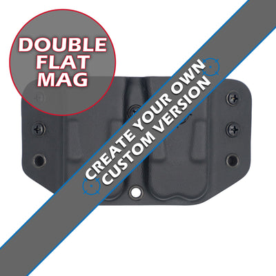 C&G Holsters Custom double flat magazine holder